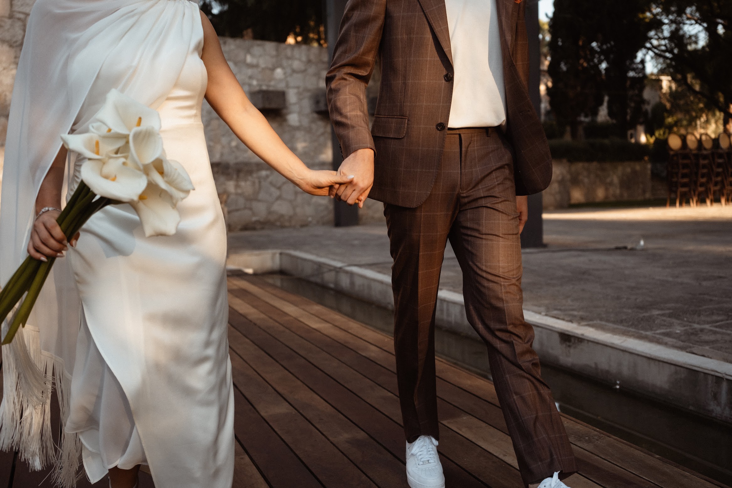 Recepción de boda con invitados